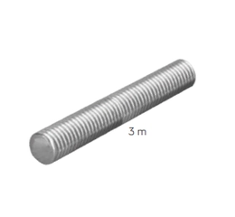 Barra roscada 3 metros
